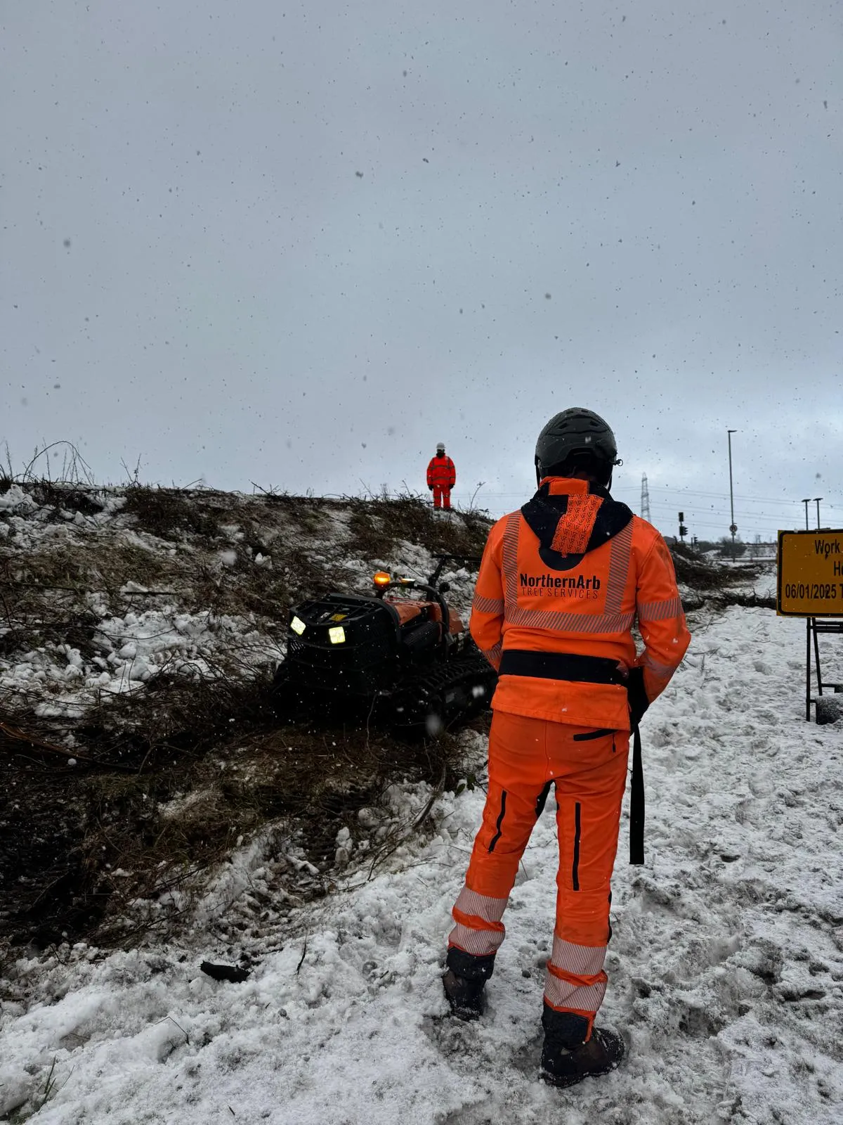 M65 Road Expansion De-vegetation