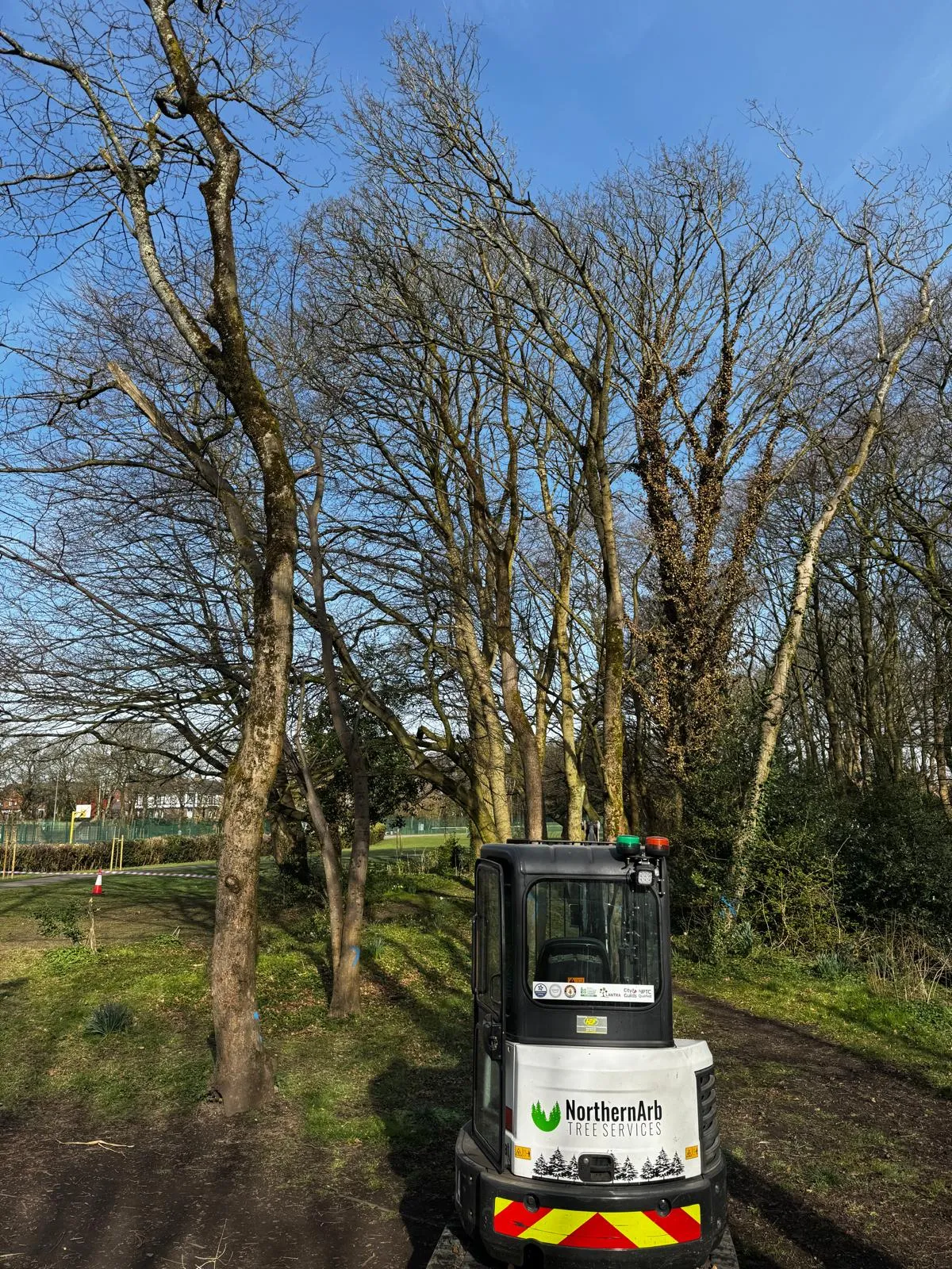 Clearance at Wigan Park
